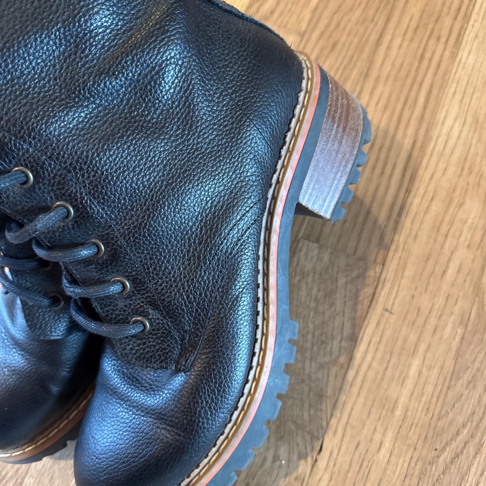 Made in Spain combat  Leather boots - Picture 3 of 7